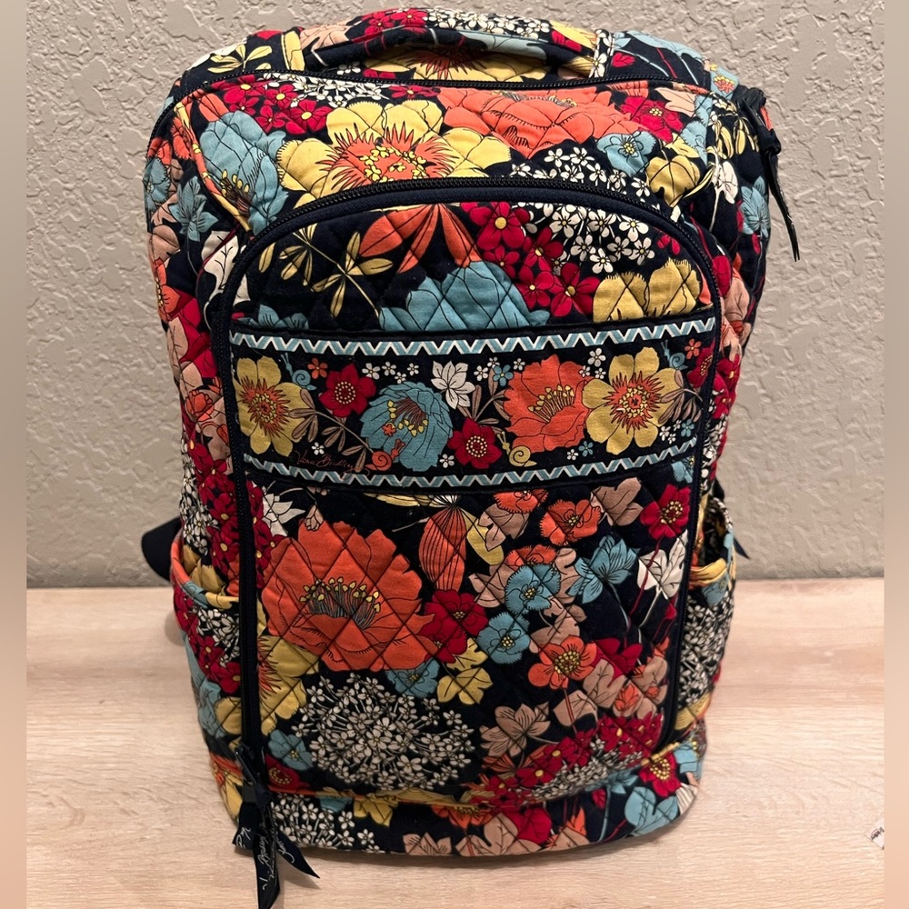 Vera Bradley Laptop Floral Backpack